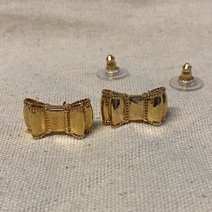 Kate Spade Gold Bow studs
